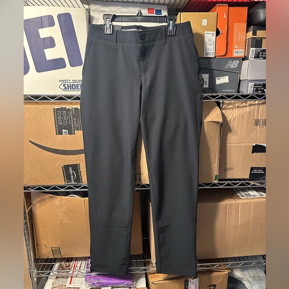 Under Armour Black Golf Pants Tailored Fit